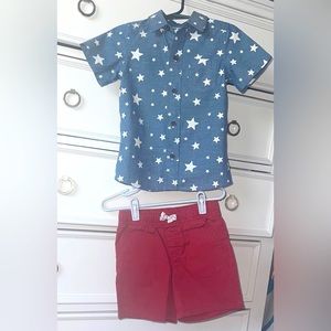 Patriotic, boys, Size 2T, 2-piece outfit